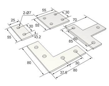 PLATE BRACKET(30용)