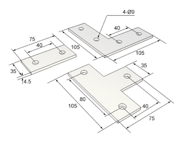 PLATE BRACKET(40용)