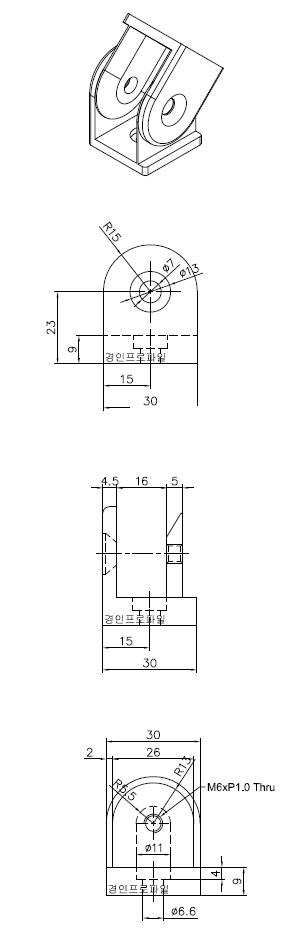 ANGLE JOINT BRACKET(30,40용)